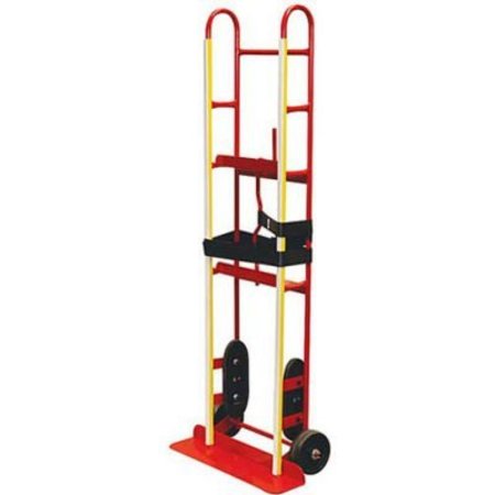 Milwaukee Hand Trucks Milwaukee Steel Appliance Truck with Manual Belt Tightener - 2-Wheel - 60"H - 800 Lb. Capacity 40710